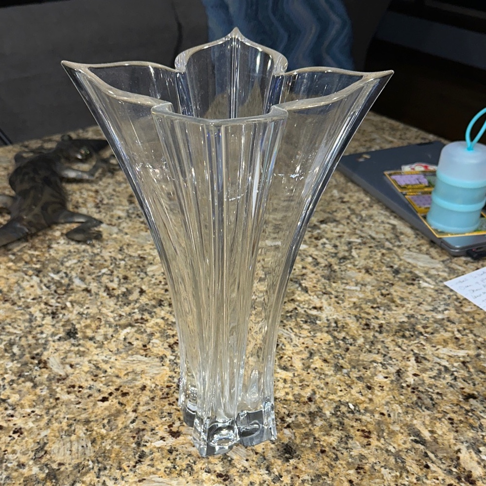 Elegant Crystal Vase